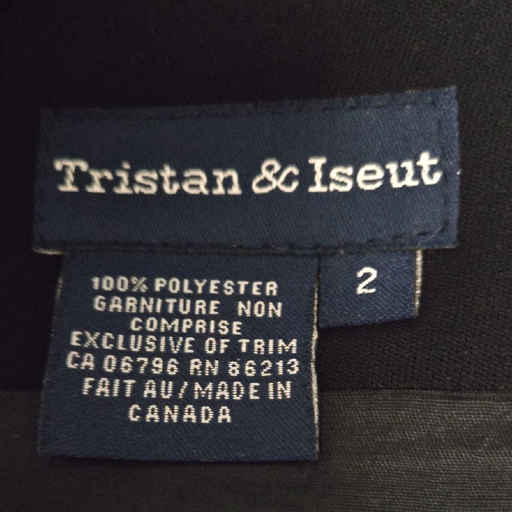 Tristan & Iseut Chic Black Maxi Skirt - Picture 6 of 6